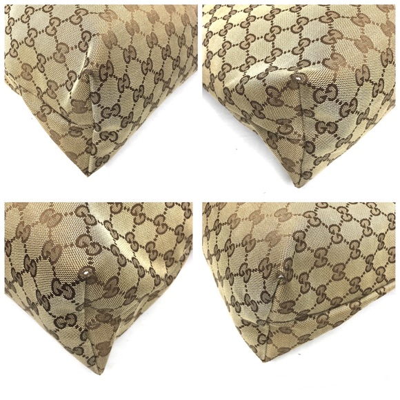 Authentic Gucci brown monogram canvas shoulder bag - Picture 16 of 16